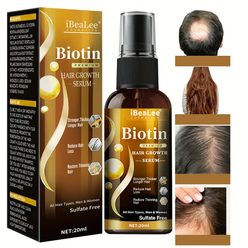 i Bealee - Biotin Hair Growth Essential Oil - Image 6