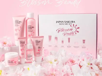 Skin Care Set JAPAN SAKURA 6pcs