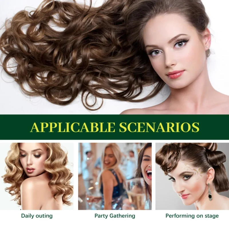 Fluffy Olive Oil Shaping Cream Curly Hair - Image 3