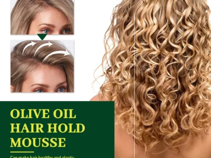 Fluffy Olive Oil Shaping Cream Curly Hair