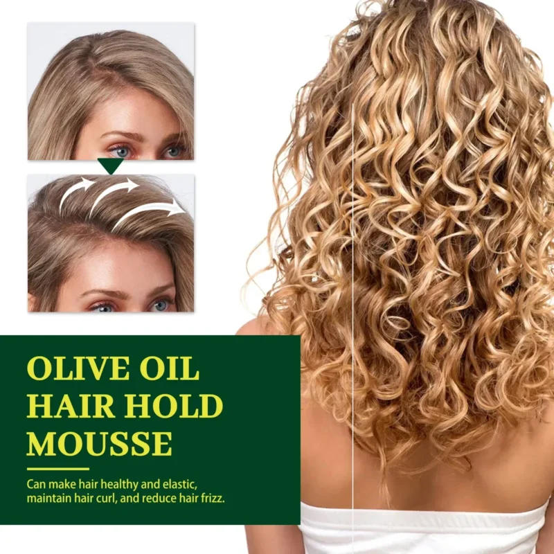 Fluffy Olive Oil Shaping Cream Curly Hair